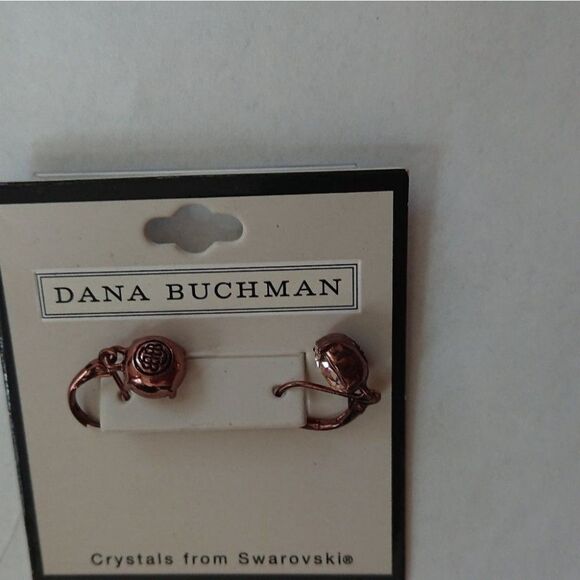 Dana buchman bronze crystal earrings - Picture 3 of 4